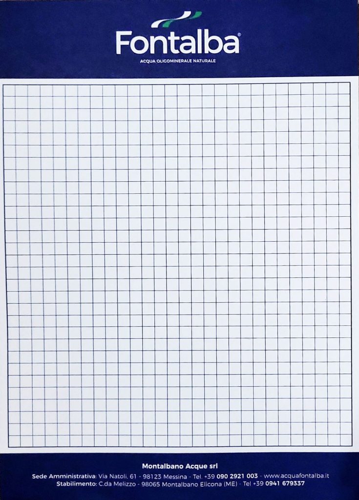 Promo block notes a colori